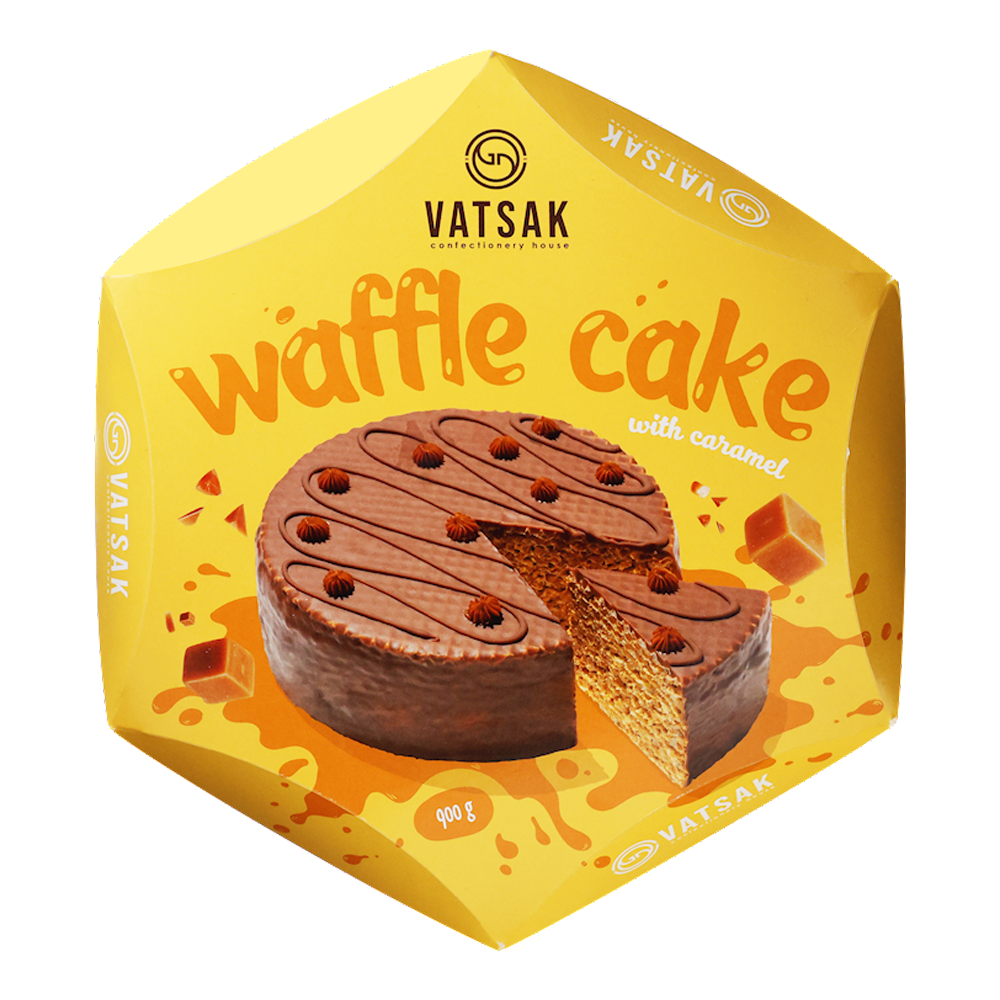 Cake – Wafers Caramel – 31.75 oz (900 gr)